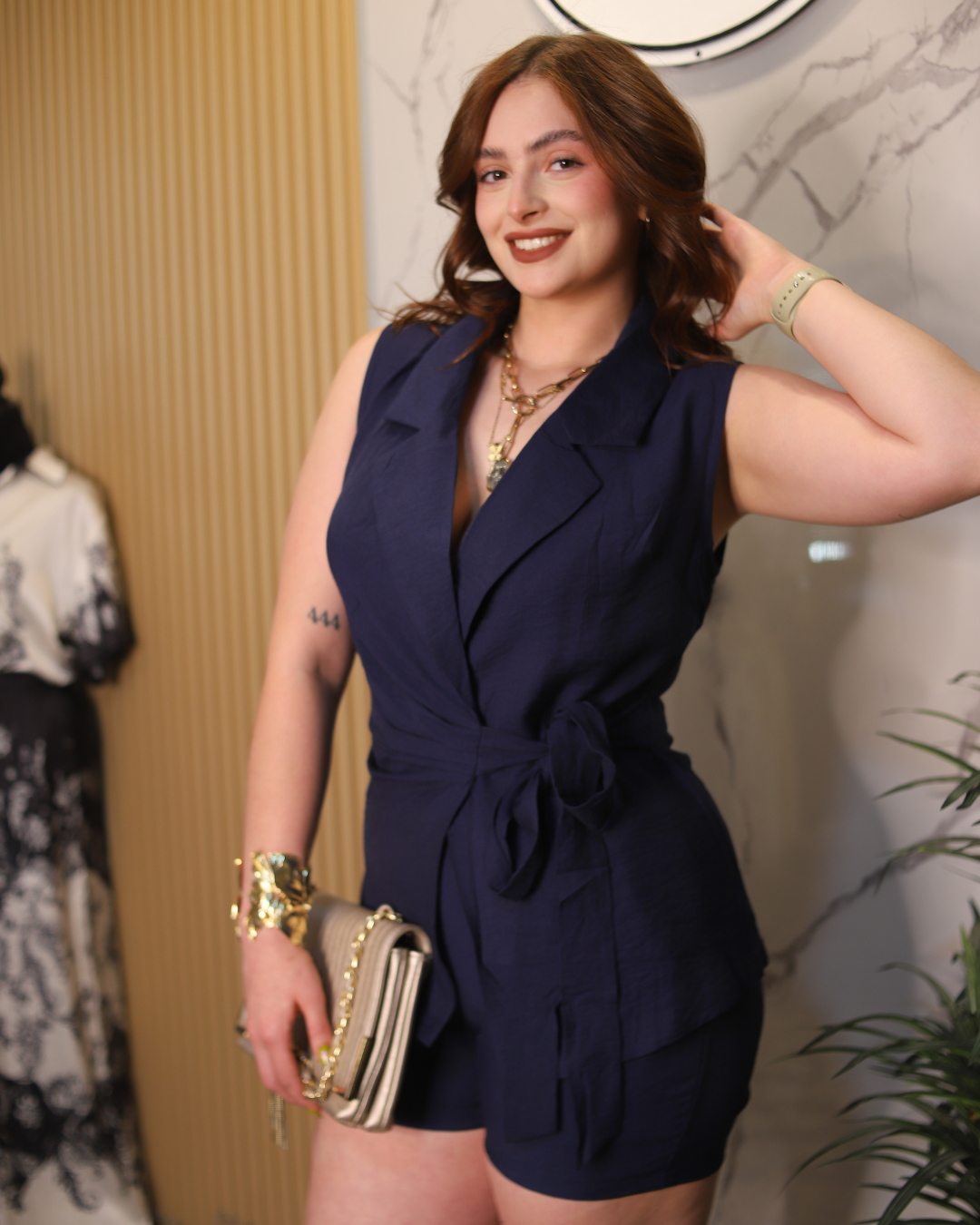Conjunto "Navy Luxe"