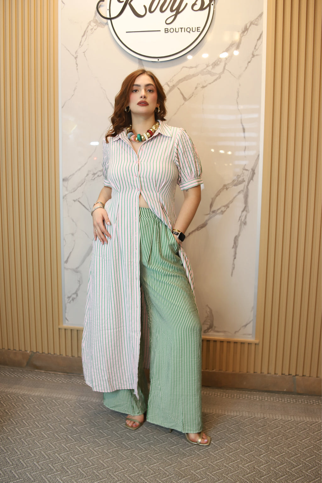 Vestido Siena Stripes