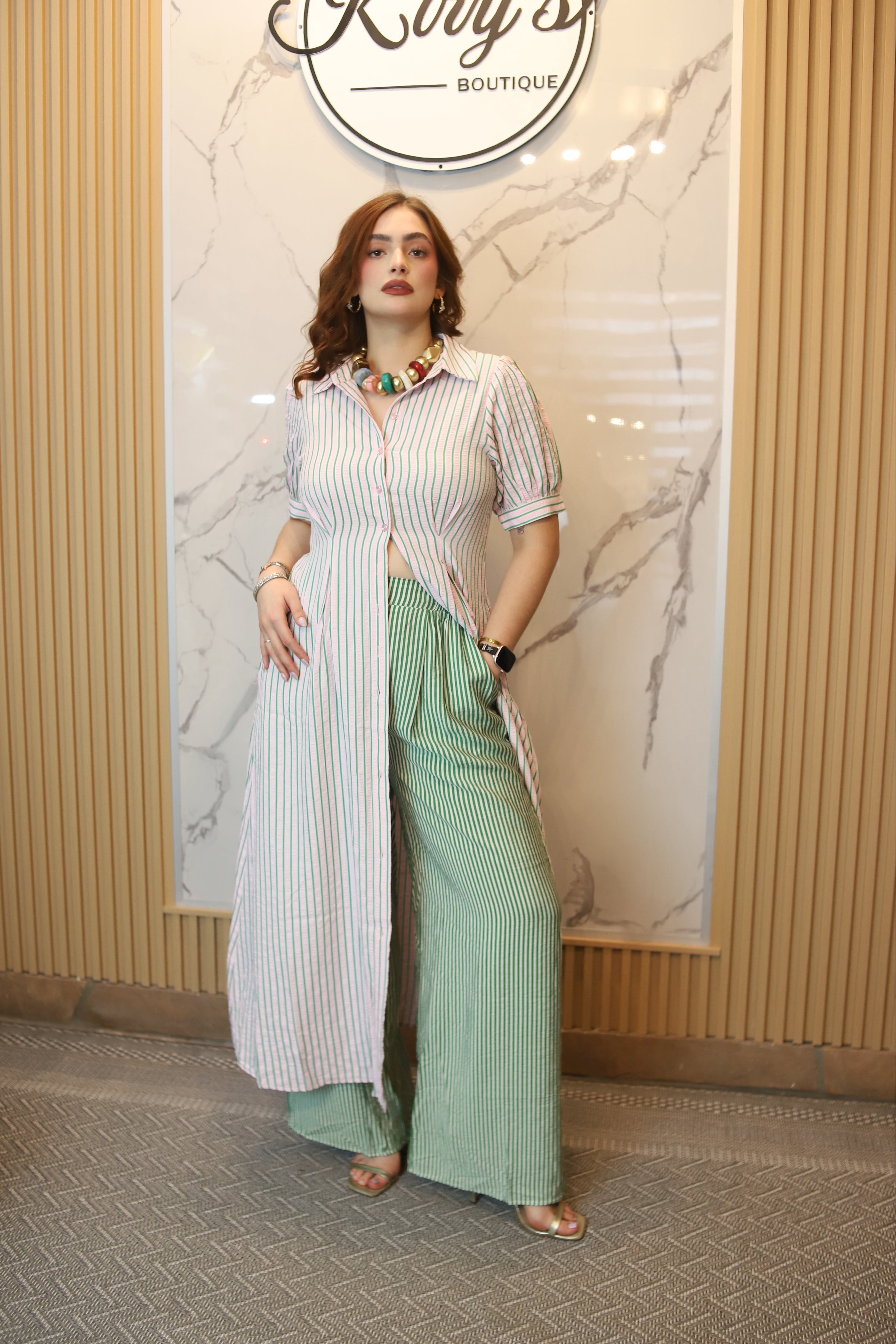 Vestido Siena Stripes