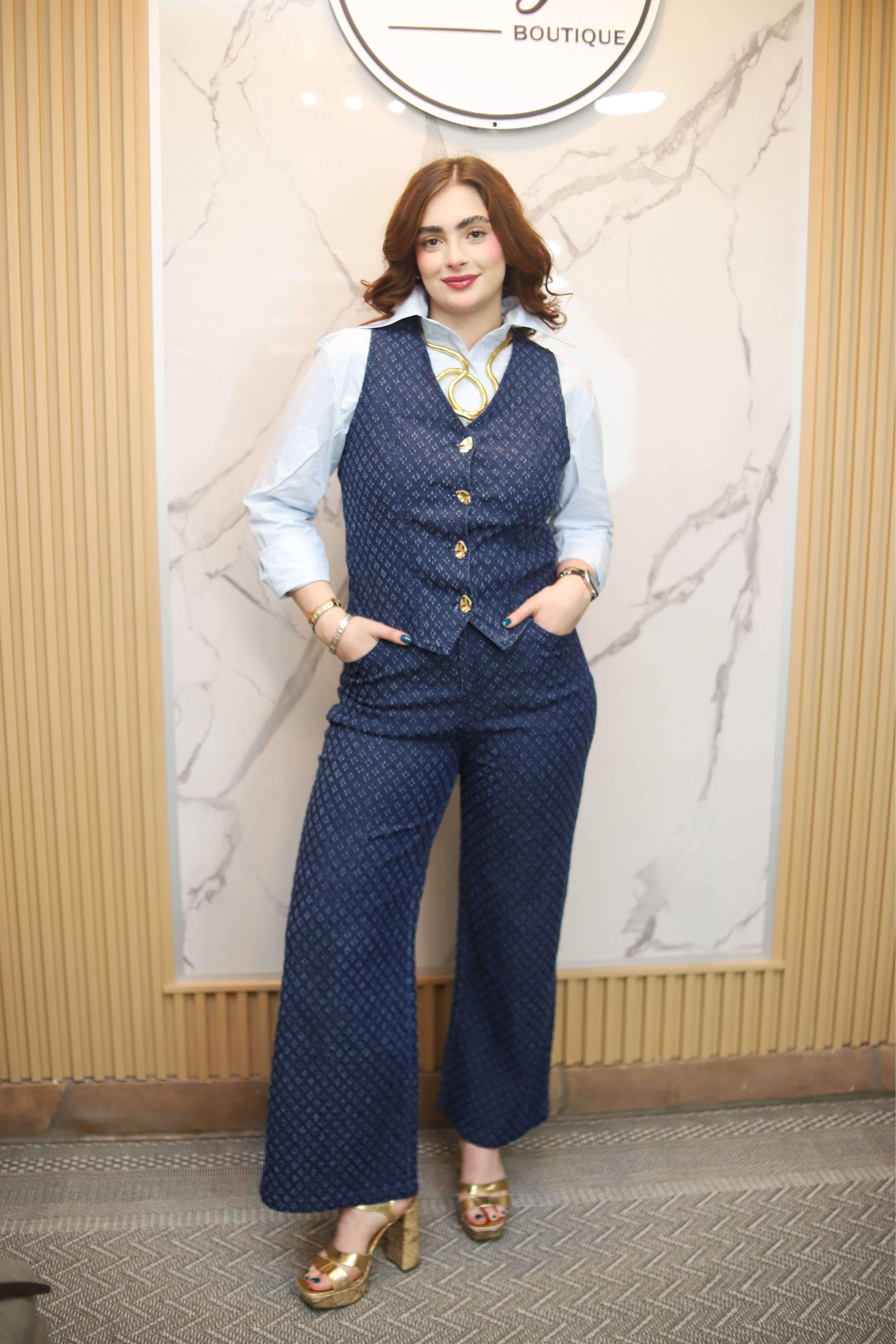 Conjunto Sastre Azul