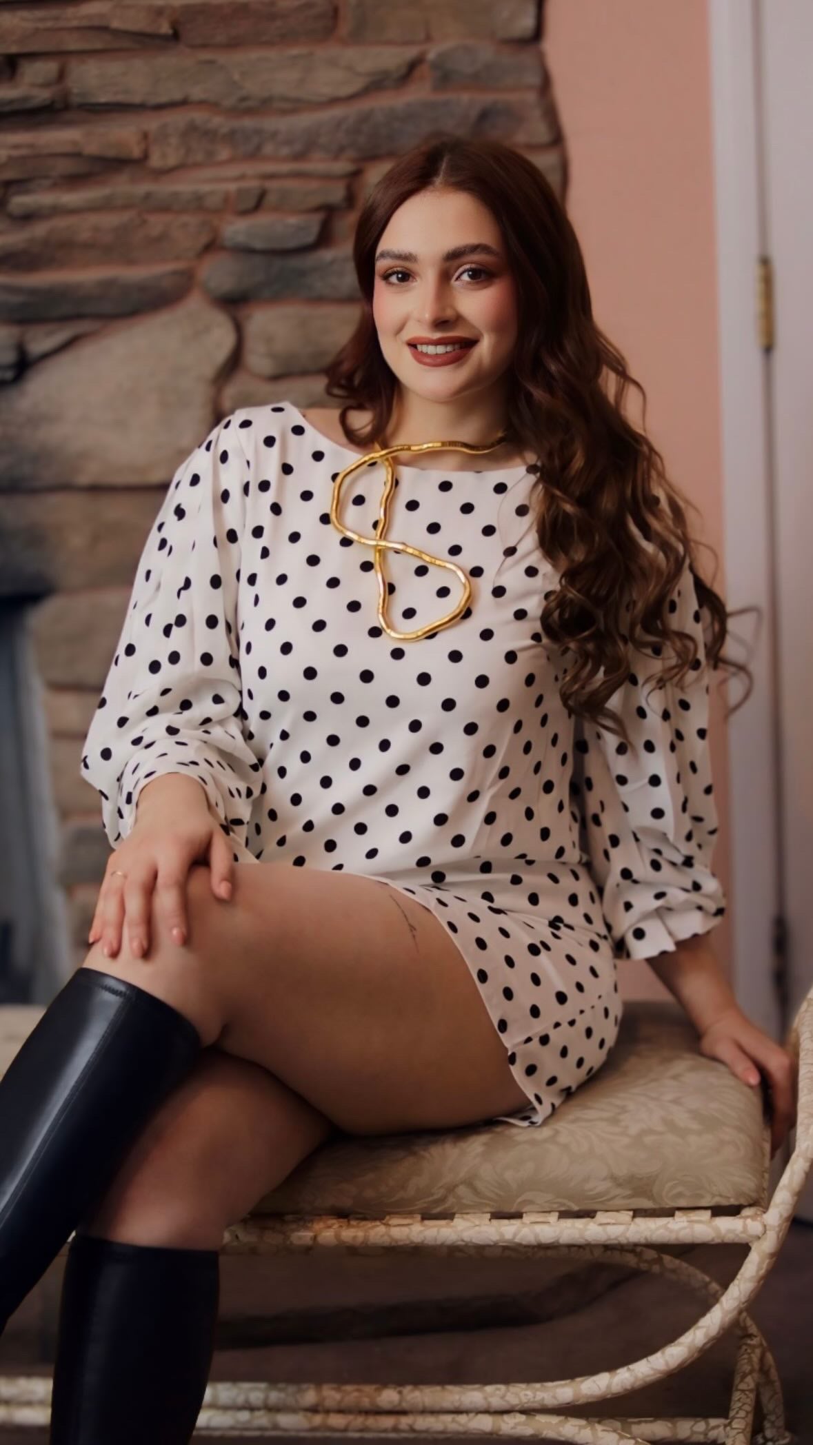 Vestido Polka Dots