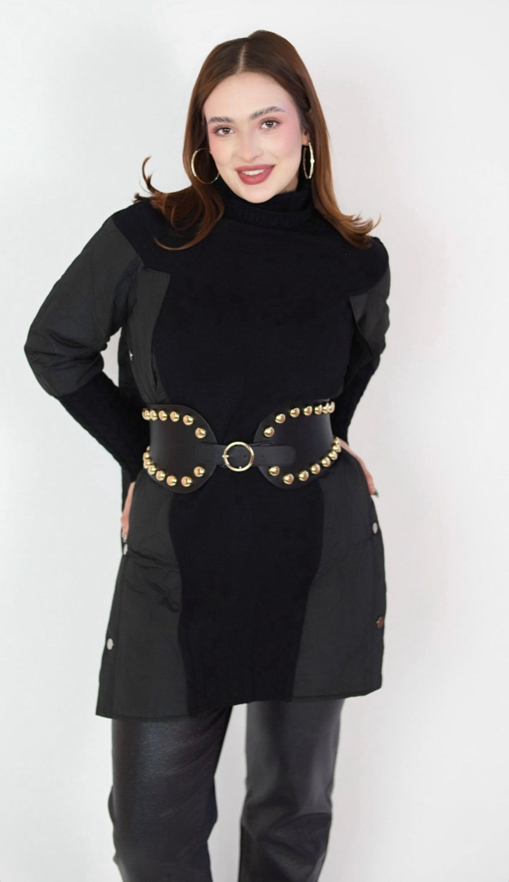 Vestido Jacket Noir Chic