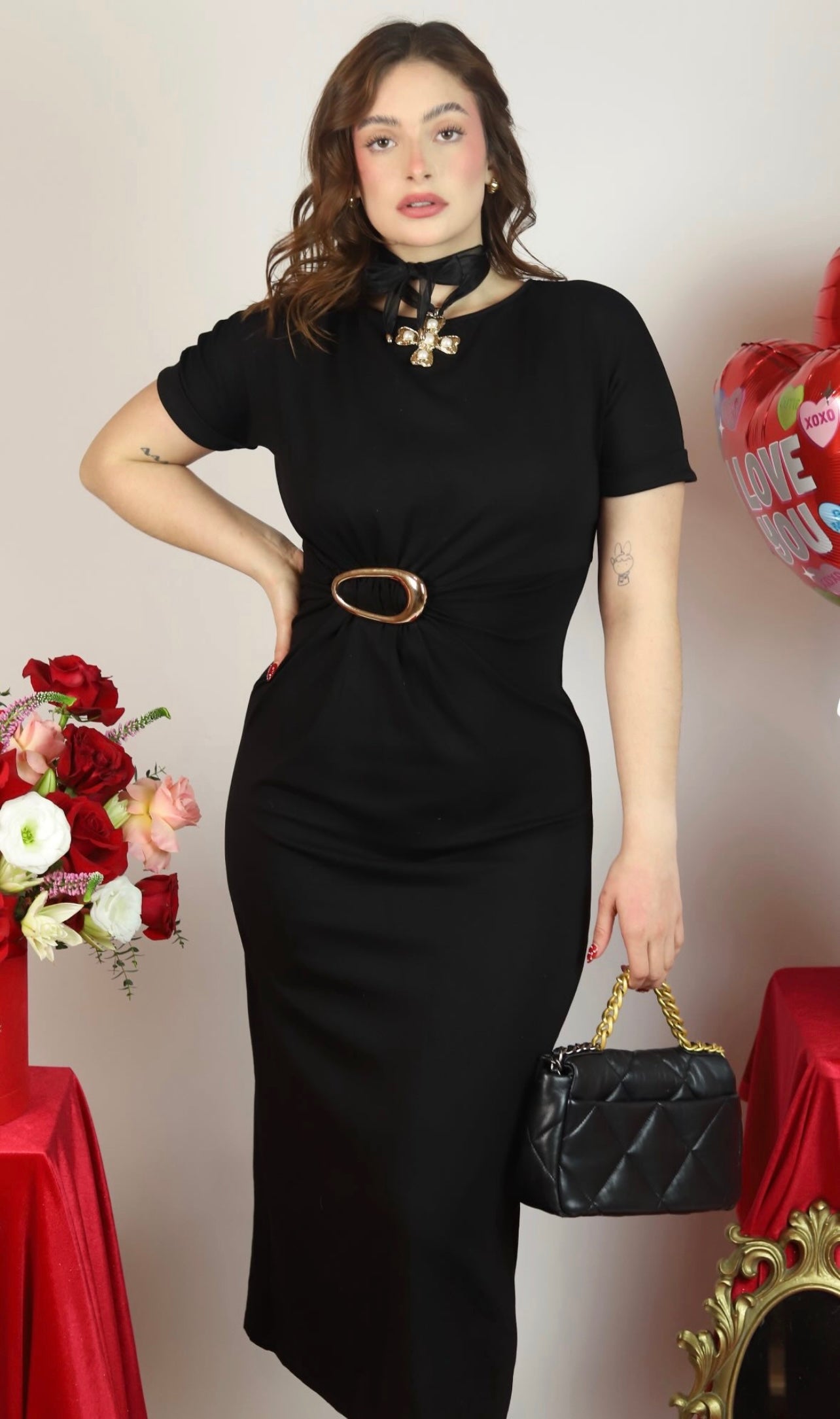 Vestido Noir Elegance