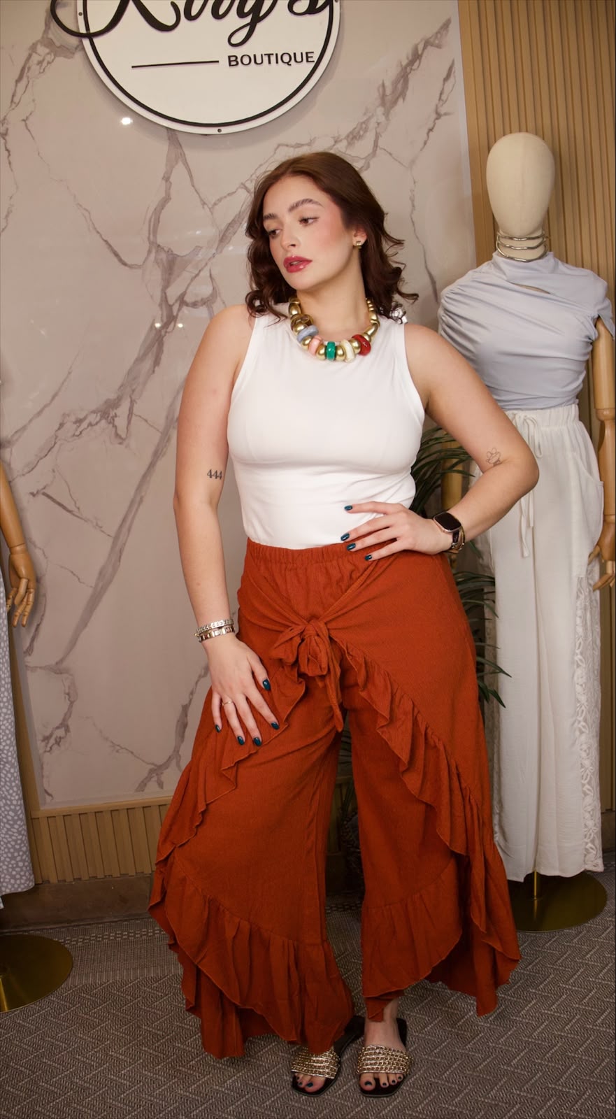 Pantalón Palazzo Boho